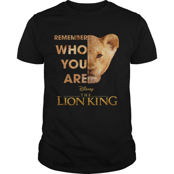 Memoriesrus E Other - Lion King Remember Who You Are Inspired Graphic Unisex T-Shirt